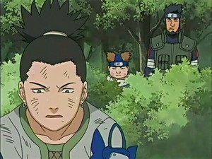  Shikamaru, Choji and Asuma