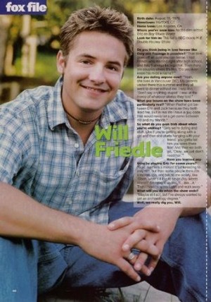 Will Friedle article