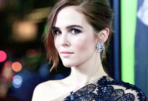 Zoey at the premiere