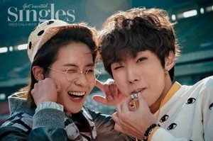 CNU and Jinyoung for 'Singles' 
