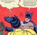 i think bad guys are awesome - batman fan art