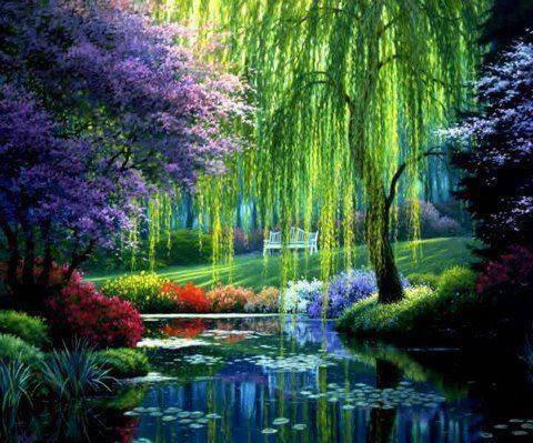 Beautiful Landscapes images Monet's Garden wallpaper and ...