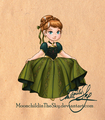 Little Anna - disney-extended-princess fan art