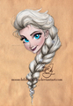 Elsa       - disney-leading-ladies fan art