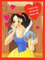 snow white valentines - disney photo