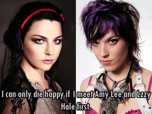  Amy Lee and Lzzy Hale