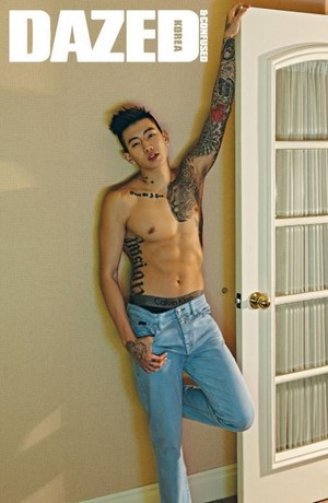 chim giẻ cùi, jay Park for 'Dazed and Confused'