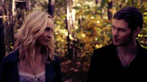 Klaus and Caroline in "Fifty Shades of Solitude"