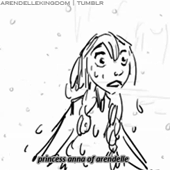 Frozen Alternate Scene Anna meets Kristoff