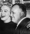 Marilyn with journalist-1956 - marilyn-monroe photo