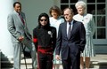 Visiting The White House Back In 1989 - michael-jackson photo
