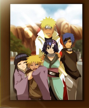  Naruto and Hinata's family pic