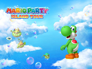  Mario Party Island Tour - achtergrond