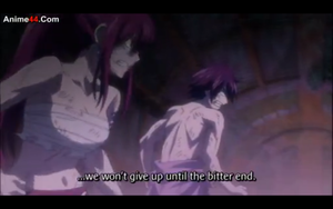  grey and erza nd they r ready 4 a fight