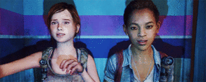  Riley and Ellie photobooth gif