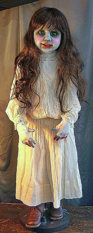  Linda Blair look-a-like doll