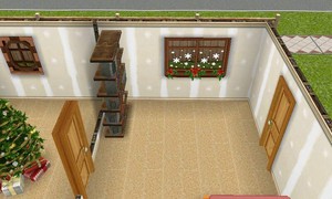  The sims 3 - क्रिस्मस window