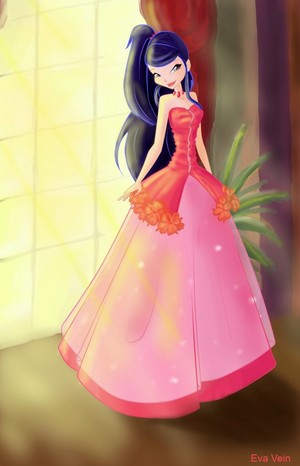 Musa flower dress