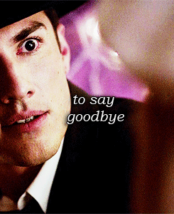  آپ came here to say goodbye.