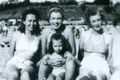 mona with aunt norma jean and berniece and gladys   - marilyn-monroe photo