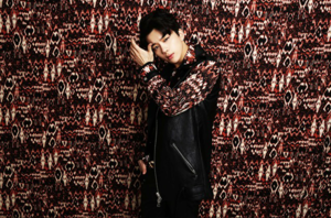 Youngjae's teaser photo for 3rd Japanese single 'No Mercy'