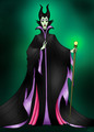 Disney Villainess, Maleficent - disney fan art