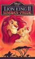 "Lion King II: Simba's Pride" On Home Videocassette - disney photo
