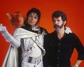 Behind The Scenes In The Making Of "Captain Eo" - disney photo