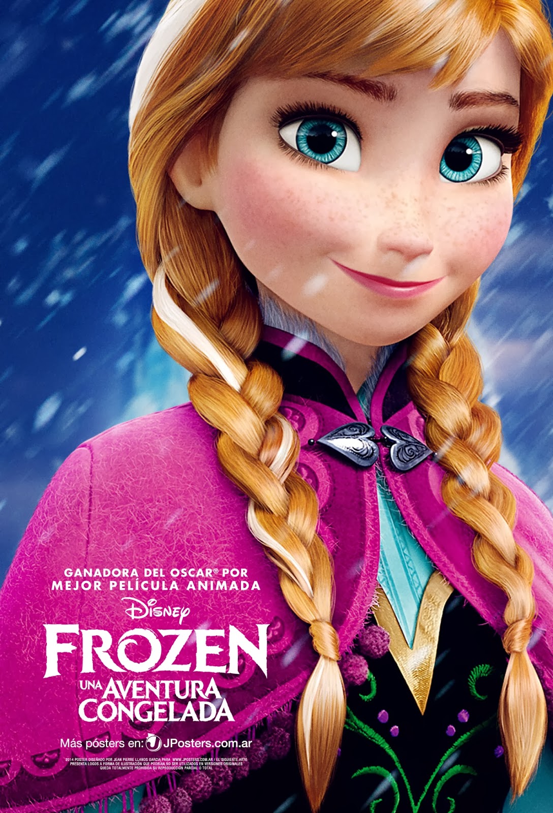 Frozen Anna Poster   Elsa and Anna Photo 36761594   Fanpop