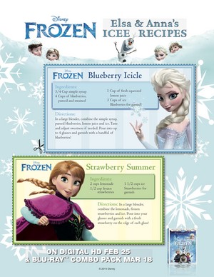  फ्रोज़न - Elsa and Anna's Icee Recipe