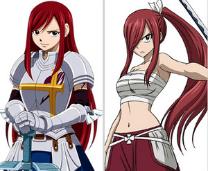  Fairy Tail characters: New animê design.