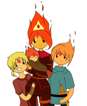 Flinn Future and Fire Kingdom Royalty