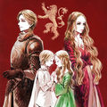 Jaime and Cersei Lannister - house-lannister fan art