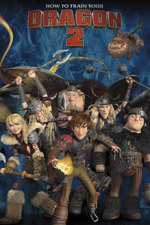  How To Train Your Dragon 2 2015 Calendar Cover