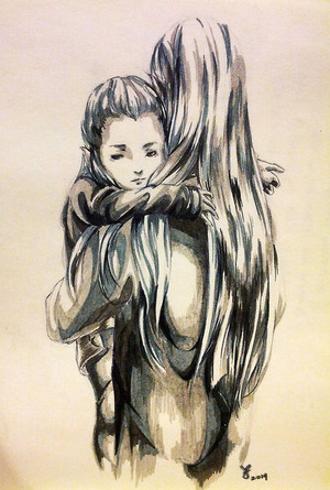  Legolas in father's arms