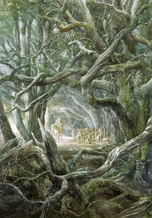  "Well, here is Mirkwood!" сказал(-а) Gandalf by Alan Lee