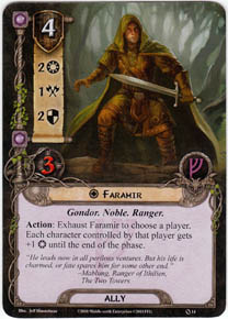  Faramir on card