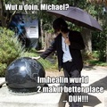 ♥ Michael healing the world ♥ - michael-jackson fan art