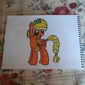 Applejack as a Crystal Pony - my-little-pony-friendship-is-magic fan art