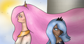 Celestia and Luna - my-little-pony-friendship-is-magic fan art