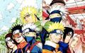 old to new generation - naruto photo
