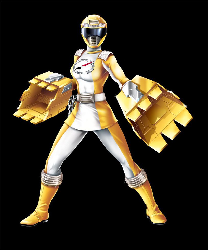 Yellow ranger - The Power Ranger Fan Art (36785778) - Fanpop