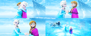 Only an act of true love can thaw a frozen heart