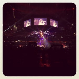  Selena performing at the Stockshow/rodeo in Houston, TX (March 9)