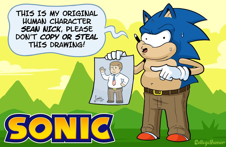 Sonic funnies Photo: Copyright to sonic.