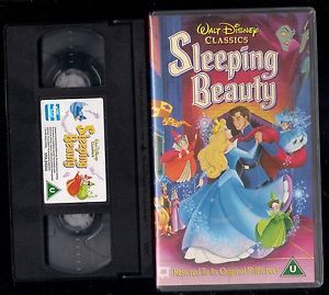 Disney Cartoon, "Sleeping Beauty" On Home Videocassette