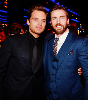  Chris and Sebastian - 'Captain America: The Winter Soldier' premiere in Hollywood (March 13, 2014)