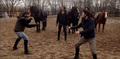 Behind the Scenes - Bootcamp - the-musketeers-bbc photo