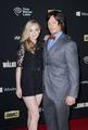 Norman Reedus and Emily Kinney - the-walking-dead photo