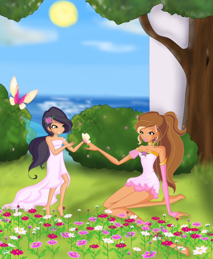 Flora And Rosemary Her Daughter The Winx Club Photo 36729111